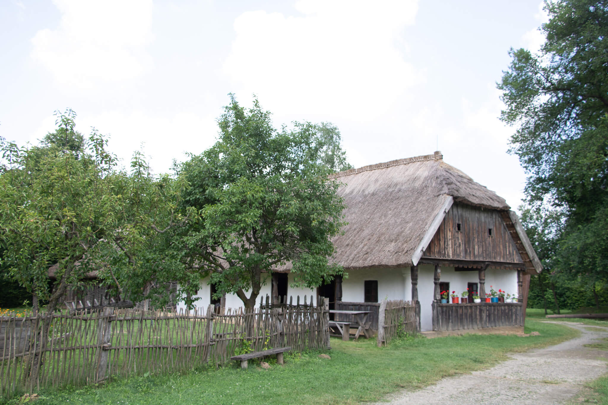 Szenna, openluchtmuseum, museum, hongarije